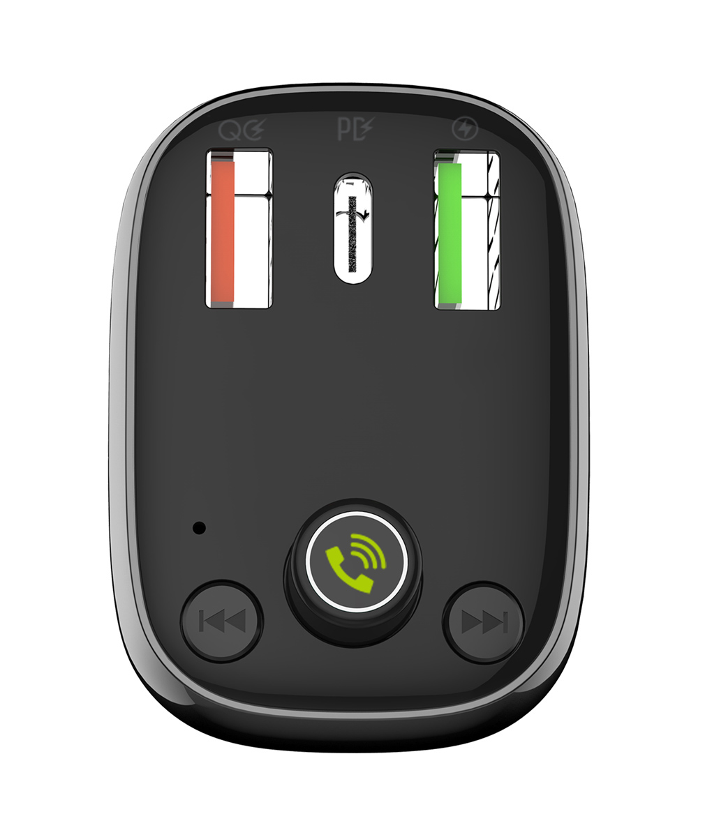 LDNIO FM transmitter & φορτιστής C704Q, USB-C/2x USB, 36W, Bluetooth, μαύρο | eLabstore.gr LDNIO FM transmitter & φορτιστής C704Q, USB-C/2x USB, 36W, Bluetooth, μαύρο | Gadgets - Αξεσουάρ | elabstore.gr