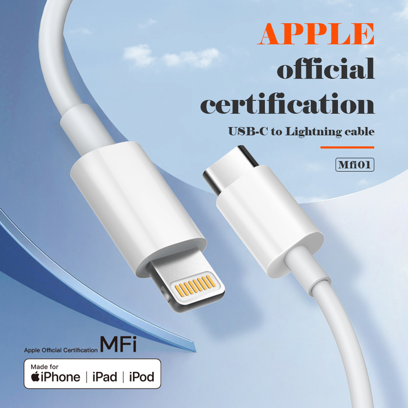 LDNIO καλώδιο Lightning σε USB-C MFi01, MFi, 30W, 480Mbps, 1m, λευκό | eLabstore.gr LDNIO καλώδιο Lightning σε USB-C MFi01, MFi, 30W, 480Mbps, 1m, λευκό | Καλώδια - Αντάπτορες | elabstore.gr