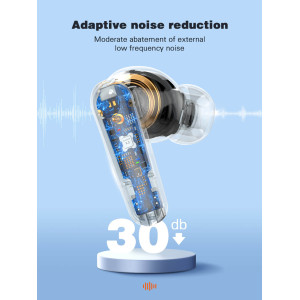 LDNIO earphones με θήκη φόρτισης T05, True Wireless, 13mm, 40/500mAh, μαύρα | eLabstore.gr LDNIO earphones με θήκη φόρτισης T05, True Wireless, 13mm, 40/500mAh, μαύρα | Αξεσουάρ κινητών | elabstore.gr