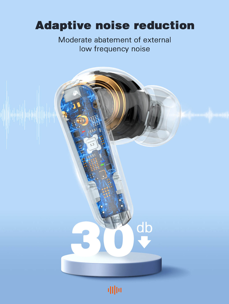 LDNIO earphones με θήκη φόρτισης T05, True Wireless, 13mm, 40/500mAh, μαύρα | eLabstore.gr LDNIO earphones με θήκη φόρτισης T05, True Wireless, 13mm, 40/500mAh, μαύρα | Αξεσουάρ κινητών | elabstore.gr