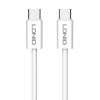 LDNIO καλώδιο USB-C iP-901c, 65W, 480Mbps, 1m, λευκό | Καλώδια - Αντάπτορες | elabstore.gr