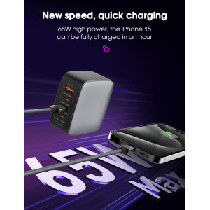 LDNIO καλώδιο USB-C iP-441c, 65W, 480Mbps, 1m, γκρι | eLabstore.gr LDNIO καλώδιο USB-C iP-441c, 65W, 480Mbps, 1m, γκρι | Καλώδια - Αντάπτορες | elabstore.gr