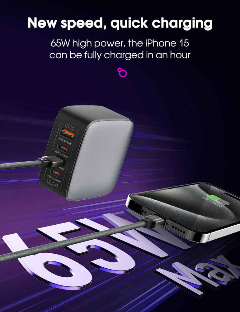 LDNIO καλώδιο USB-C iP-441c, 65W, 480Mbps, 1m, γκρι | eLabstore.gr LDNIO καλώδιο USB-C iP-441c, 65W, 480Mbps, 1m, γκρι | Καλώδια - Αντάπτορες | elabstore.gr