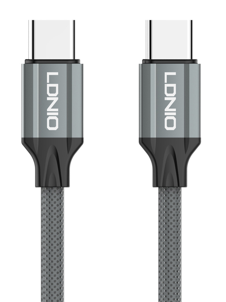 LDNIO καλώδιο USB-C iP-441c, 65W, 480Mbps, 1m, γκρι | eLabstore.gr LDNIO καλώδιο USB-C iP-441c, 65W, 480Mbps, 1m, γκρι | Καλώδια - Αντάπτορες | elabstore.gr