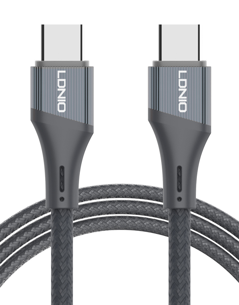 LDNIO καλώδιο USB-C LC632c, 100W, 480Mbps, 2m, μαύρο | eLabstore.gr LDNIO καλώδιο USB-C LC632c, 100W, 480Mbps, 2m, μαύρο | Καλώδια - Αντάπτορες | elabstore.gr