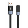 LDNIO καλώδιο USB-C σε USB LS242c, flat, 50W, 480Mbps, 2m, μαύρο | Καλώδια - Αντάπτορες | elabstore.gr