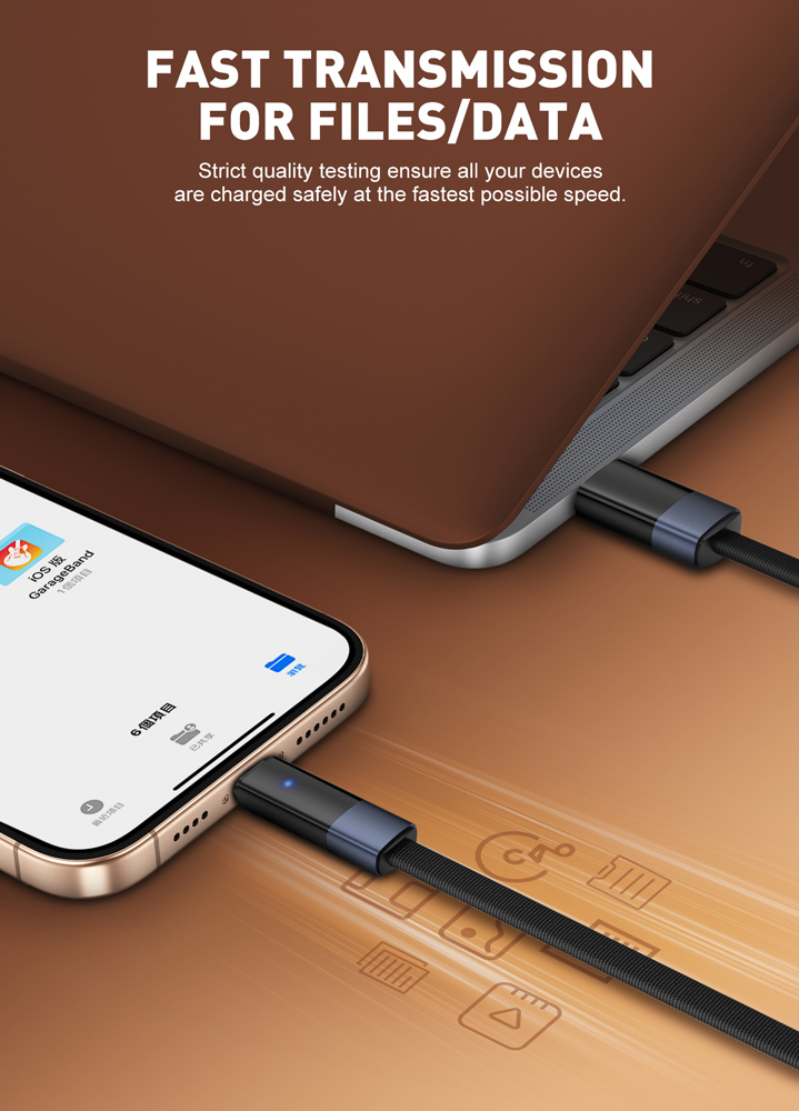 LDNIO καλώδιο Lightning σε USB LS242i, flat, 30W, 480Mbps, 2m, μαύρο | eLabstore.gr LDNIO καλώδιο Lightning σε USB LS242i, flat, 30W, 480Mbps, 2m, μαύρο | Καλώδια - Αντάπτορες | elabstore.gr