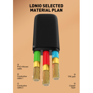 LDNIO καλώδιο Lightning σε USB LS242i, flat, 30W, 480Mbps, 2m, μαύρο | eLabstore.gr LDNIO καλώδιο Lightning σε USB LS242i, flat, 30W, 480Mbps, 2m, μαύρο | Καλώδια - Αντάπτορες | elabstore.gr