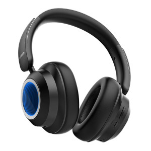 LDNIO headphones H01, ασύρματα & ενσύρματα, 40mm, 1000mAh, ANC, μαύρα | Αξεσουάρ κινητών | elabstore.gr