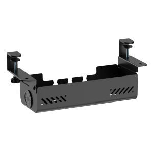 BRATECK cable management γραφείου CC11-22-1, μεταλλικό, 494x167x196mm, μαύρο | Αναλώσιμα - Είδη Γραφείου | elabstore.gr