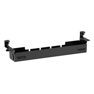 BRATECK cable management γραφείου CC11-22-2, μεταλλικό, 894x167x196mm, μαύρο | Αναλώσιμα - Είδη Γραφείου | elabstore.gr