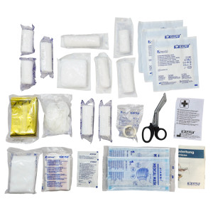 KALFF kit πρώτων βοηθειών για οχήματα FK1734-99, DIN 13164-2022, μαύρο | Gadgets - Αξεσουάρ | elabstore.gr