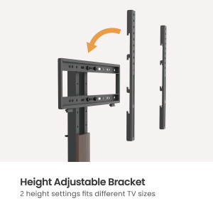 BRATECK επιτραπέζια βάση τηλεόρασης LDT03-29LD, 32-77", έως 40kg | Εικόνα & Ήχος | elabstore.gr