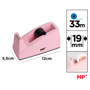 MP βάση κολλητικής ταινίας PA528P, 19mm x 33m, διάφορα χρώματα, 1τμχ | Αναλώσιμα - Είδη Γραφείου | elabstore.gr