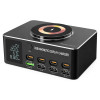 POWERTECH σταθμός φόρτισης PT-1625 με οθόνη, 4x USB/4x USB-C/wireless, 140W, μαύρος | eLabstore.gr POWERTECH σταθμός φόρτισης PT-1625 με οθόνη, 4x USB/4x USB-C/wireless, 140W, μαύρος | Αξεσουάρ κινητών | elabstore.gr