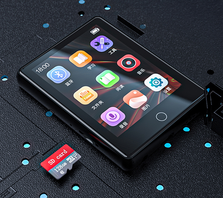 RUIZU MP3 player A6 με οθόνη αφής 2.8", 32GB, Bluetooth, ελληνικό μενού, μαύρο | eLabstore.gr RUIZU MP3 player A6 με οθόνη αφής 2.8", 32GB, Bluetooth, ελληνικό μενού, μαύρο | Εικόνα & Ήχος | elabstore.gr
