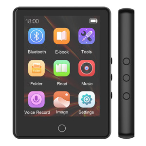 RUIZU MP3 player A6 με οθόνη αφής 2.8", 32GB, Bluetooth, ελληνικό μενού, μαύρο | eLabstore.gr RUIZU MP3 player A6 με οθόνη αφής 2.8", 32GB, Bluetooth, ελληνικό μενού, μαύρο | Εικόνα & Ήχος | elabstore.gr
