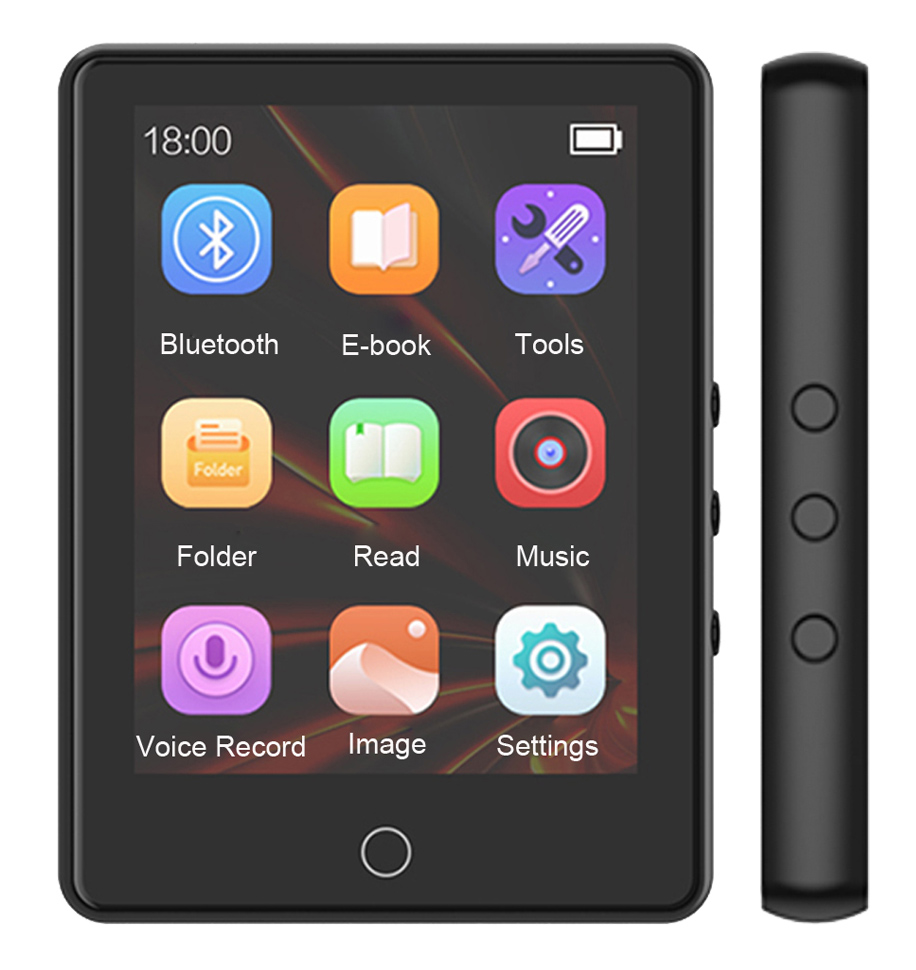 RUIZU MP3 player A6 με οθόνη αφής 2.8", 32GB, Bluetooth, ελληνικό μενού, μαύρο | eLabstore.gr RUIZU MP3 player A6 με οθόνη αφής 2.8", 32GB, Bluetooth, ελληνικό μενού, μαύρο | Εικόνα & Ήχος | elabstore.gr