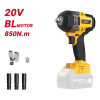 DELI κρουστικό μπουλονόκλειδο μπαταρίας DC234Z, Brushless, 20V, 850N.m, 1/2" | Εργαλεία | elabstore.gr