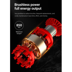 DELI κρουστικό μπουλονόκλειδο μπαταρίας DC234Z, Brushless, 20V, 850N.m, 1/2" | eLabstore.gr