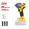 DELI κρουστικό μπουλονόκλειδο μπαταρίας DC235Z, Brushless, 20V, 480N.m, 1/2" | Εργαλεία | elabstore.gr