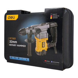 DELI κρουστικό σκαπτικό ρεύματος DC369, 1500W, 5.5J | Εργαλεία | elabstore.gr