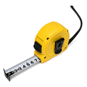 DELI μετροταινία DL270725L με κλείδωμα & clip ζώνης, 7.5m x 25mm | Εργαλεία | elabstore.gr