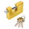 DELI λουκέτο τάκου με κλειδί DL508306, heavy duty, 60mm | Gadgets - Αξεσουάρ | elabstore.gr