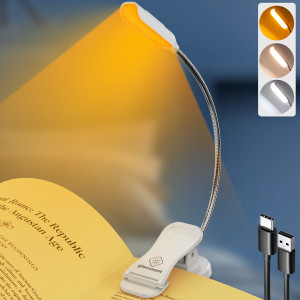 GLOCUSENT LED φακός διαβάσματος GLCSNTBL105W, επαναφορτιζόμενος, έως 45lm, λευκός | Φωτισμός | elabstore.gr
