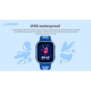 LAGENIO GPS smartwatch για παιδιά K10, 1.8", με κάμερα, 4G, IP68, μαύρο | eLabstore.gr LAGENIO GPS smartwatch για παιδιά K10, 1.8", με κάμερα, 4G, IP68, μαύρο | GPS | elabstore.gr