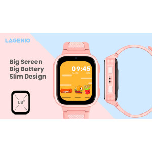 LAGENIO GPS smartwatch για παιδιά K10, 1.8", με κάμερα, 4G, IP68, μαύρο | eLabstore.gr LAGENIO GPS smartwatch για παιδιά K10, 1.8", με κάμερα, 4G, IP68, μαύρο | eLabstore.gr