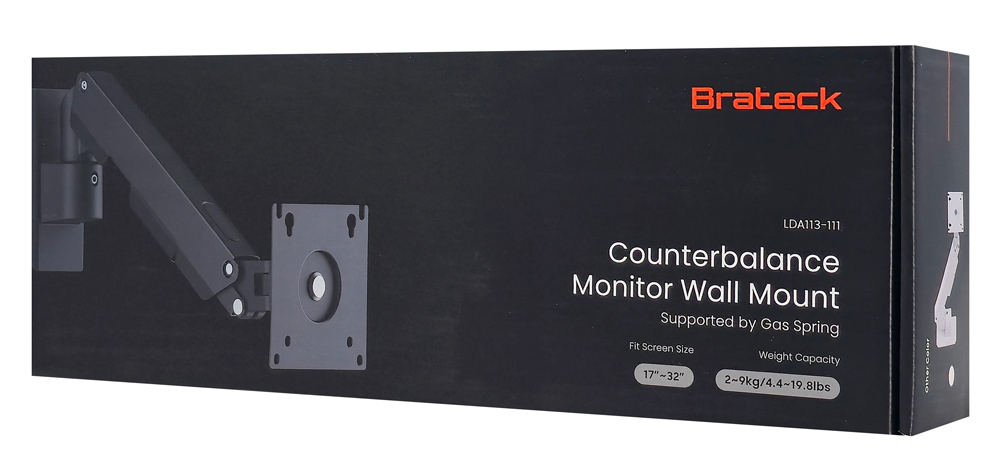 BRATECK επιτοίχια βάση οθόνης LDA113-111, 17-32", έως 9kg | eLabstore.gr BRATECK επιτοίχια βάση οθόνης LDA113-111, 17-32", έως 9kg | Εικόνα & Ήχος | elabstore.gr