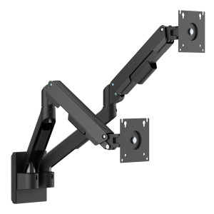 BRATECK επιτοίχια βάση για 2x οθόνες LDA113-114, 17-32", έως 9kg | Εικόνα & Ήχος | elabstore.gr