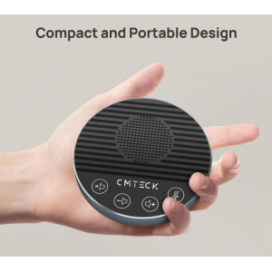 CMTECK επιτραπέζιο μικρόφωνο LE2102 με ηχείο, omnidirectional, USB/USB-C, μαύρο | eLabstore.gr CMTECK επιτραπέζιο μικρόφωνο LE2102 με ηχείο, omnidirectional, USB/USB-C, μαύρο | Συνοδευτικά PC | elabstore.gr