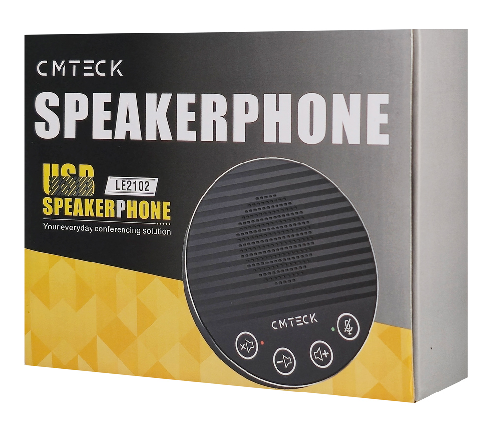 CMTECK επιτραπέζιο μικρόφωνο LE2102 με ηχείο, omnidirectional, USB/USB-C, μαύρο | eLabstore.gr CMTECK επιτραπέζιο μικρόφωνο LE2102 με ηχείο, omnidirectional, USB/USB-C, μαύρο | Συνοδευτικά PC | elabstore.gr