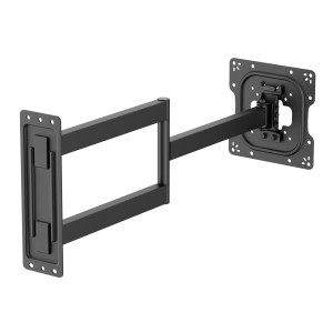 BRATECK επιτοίχια βάση τηλεόρασης LPA95-223L, 23-43", έως 50kg, full motion | Εικόνα & Ήχος | elabstore.gr