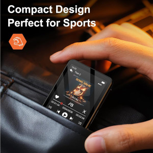 RUIZU MP3 player M19 με οθόνη αφής 2.4", 32GB, Bluetooth, μαύρο | eLabstore.gr RUIZU MP3 player M19 με οθόνη αφής 2.4", 32GB, Bluetooth, μαύρο | Εικόνα & Ήχος | elabstore.gr