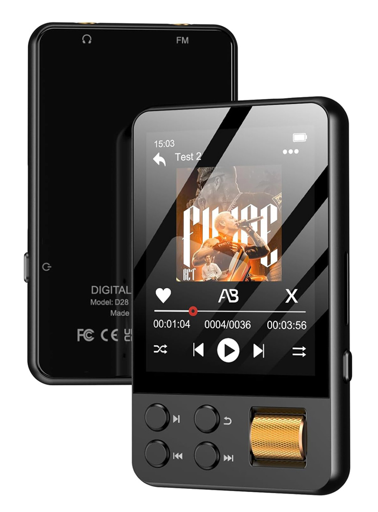 RUIZU MP3 player M19 με οθόνη αφής 2.4", 32GB, Bluetooth, μαύρο | eLabstore.gr RUIZU MP3 player M19 με οθόνη αφής 2.4", 32GB, Bluetooth, μαύρο | Εικόνα & Ήχος | elabstore.gr
