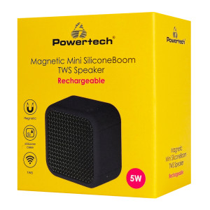 POWERTECH μίνι φορητό ηχείο PT-1626, μαγνητικό, 5W, Bluetooth, 400mAh, μαύρο | eLabstore.gr POWERTECH μίνι φορητό ηχείο PT-1626, μαγνητικό, 5W, Bluetooth, 400mAh, μαύρο | Εικόνα & Ήχος | elabstore.gr