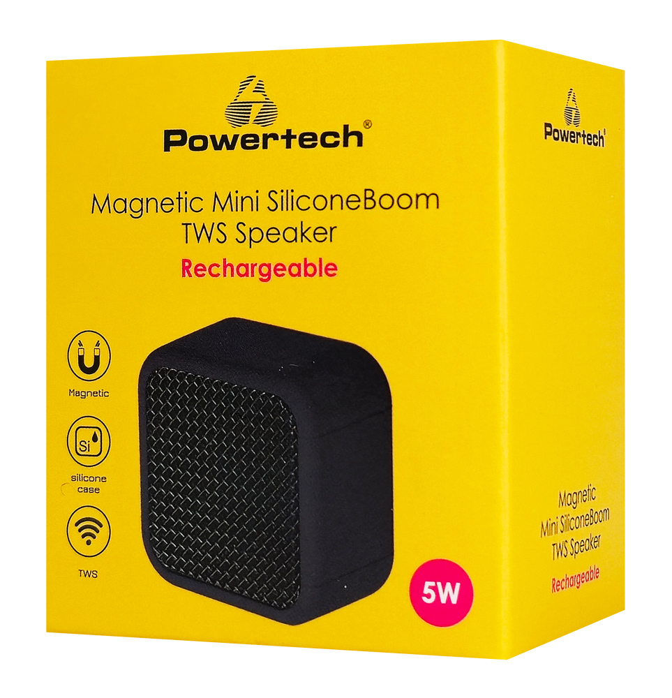 POWERTECH μίνι φορητό ηχείο PT-1626, μαγνητικό, 5W, Bluetooth, 400mAh, μαύρο | eLabstore.gr POWERTECH μίνι φορητό ηχείο PT-1626, μαγνητικό, 5W, Bluetooth, 400mAh, μαύρο | Εικόνα & Ήχος | elabstore.gr