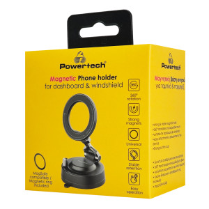 POWERTECH βάση smartphone αυτοκινήτου PT-1629 για ταμπλό/παρμπρίζ, μαγνητική, μαύρη | eLabstore.gr POWERTECH βάση smartphone αυτοκινήτου PT-1629 για ταμπλό/παρμπρίζ, μαγνητική, μαύρη | Αξεσουάρ κινητών | elabstore.gr