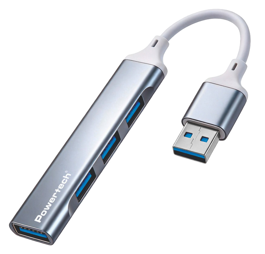 POWERTECH USB hub PTR-0207, 4x θυρών, USB 3.0, 5Gbps, USB σύνδεση, γκρι | eLabstore.gr POWERTECH USB hub PTR-0207, 4x θυρών, USB 3.0, 5Gbps, USB σύνδεση, γκρι | Συνοδευτικά PC | elabstore.gr