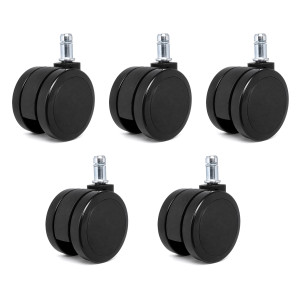 POWERTECH σετ ανταλλακτικά ροδάκια για PT-1390 καρέκλα γραφείου, 5τμχ | Αναλώσιμα - Είδη Γραφείου | elabstore.gr