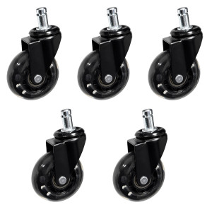 POWERTECH σετ ανταλλακτικά ροδάκια για PT-1633 καρέκλα γραφείου, 5τμχ | Αναλώσιμα - Είδη Γραφείου | elabstore.gr